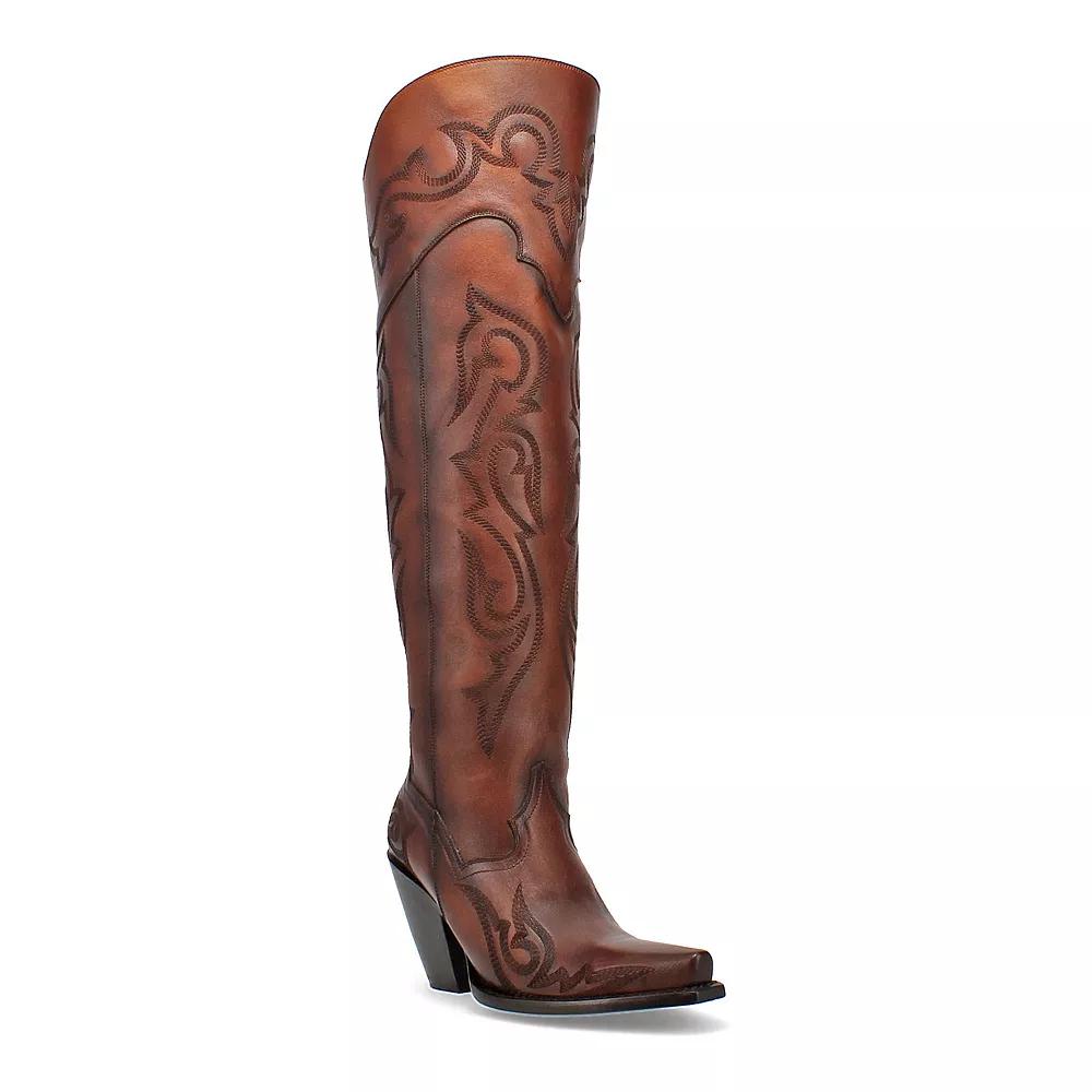 Dan Post Seductress Women's Leather Thigh-High Boots,  Product Image