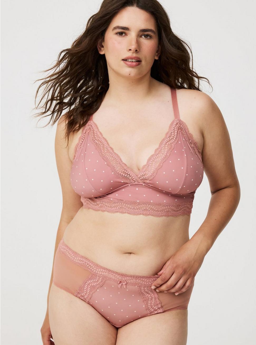 Mesh Mid-Rise Cheeky Panty Product Image