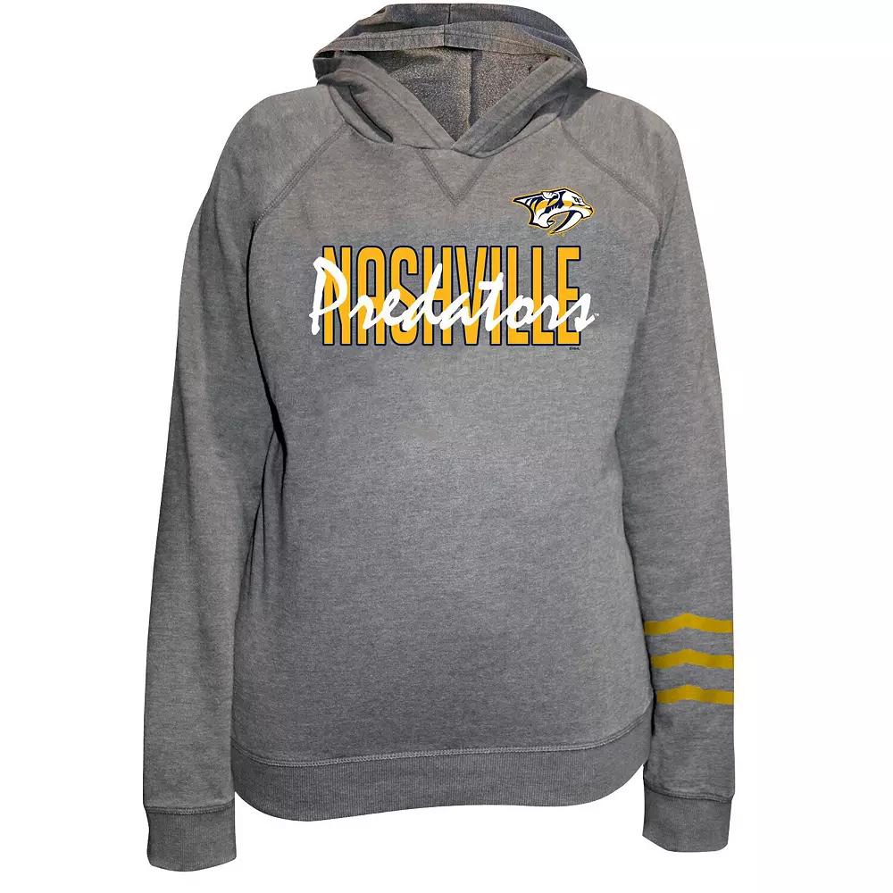 Women's Fanatics Heather Gray Nashville Predators Plus  Product Image