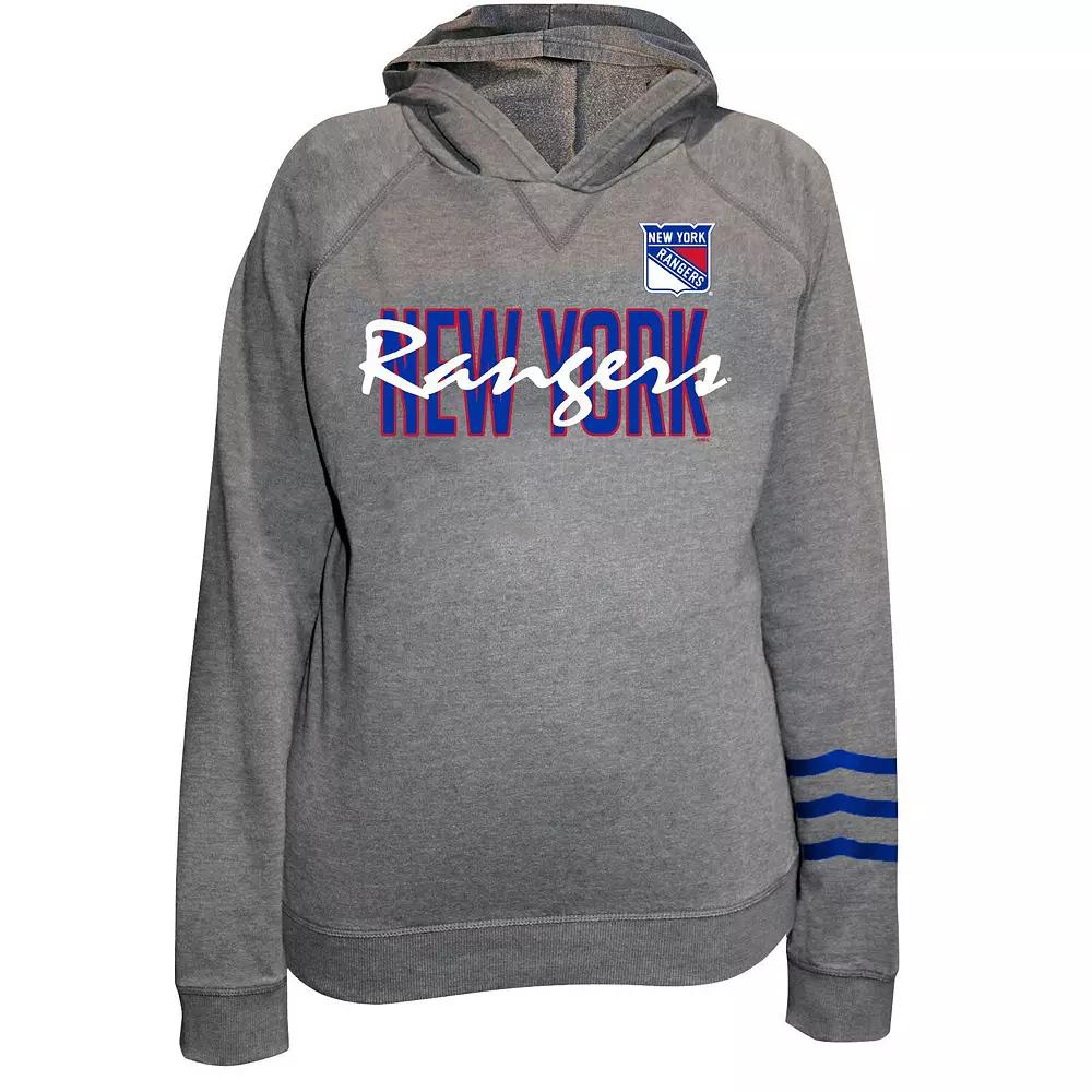 Women's Fanatics Charcoal New York Rangers Plus  Product Image