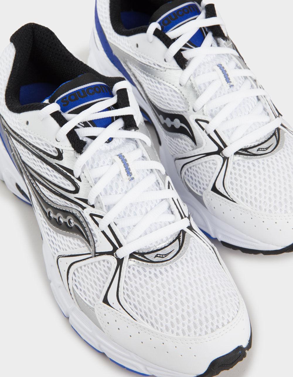 SAUCONY Ride Millennium Mens Shoes - WHT/RYL BLUE Product Image