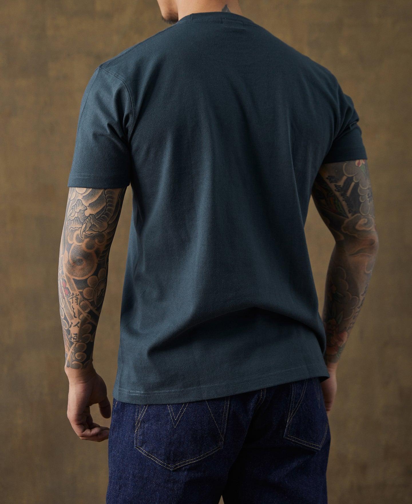 9 oz US Cotton Tubular T-Shirt - Vintage Black Product Image