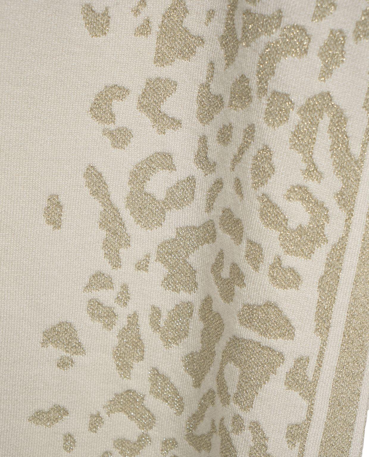 Midi dress with animal print Product Image