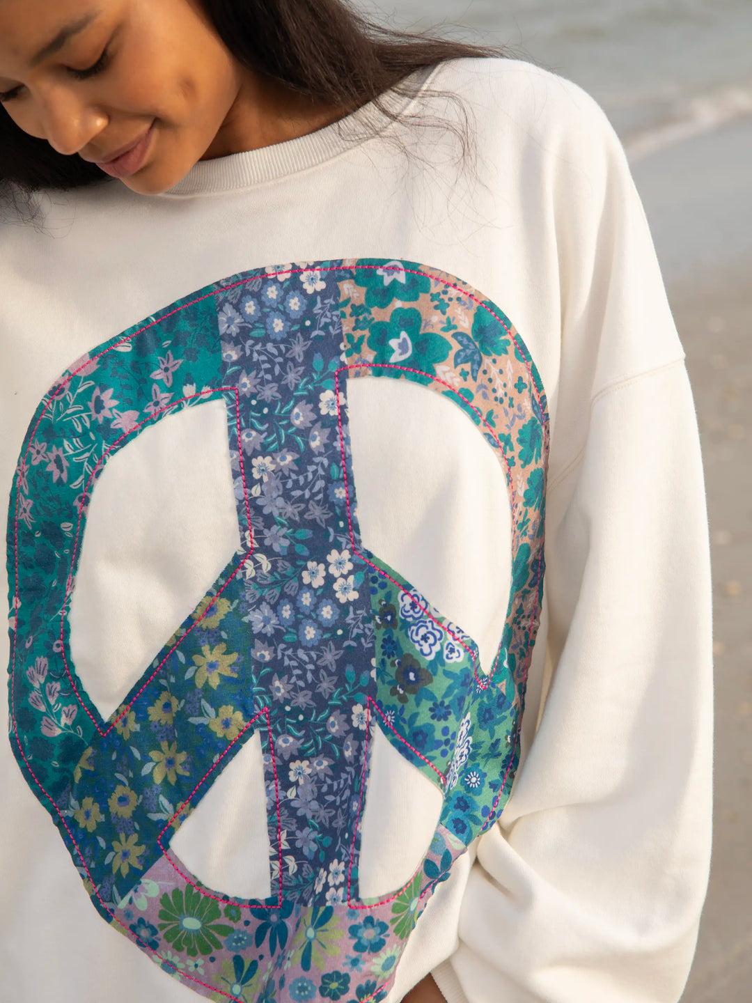 Applique Crewneck Sweatshirt Product Image