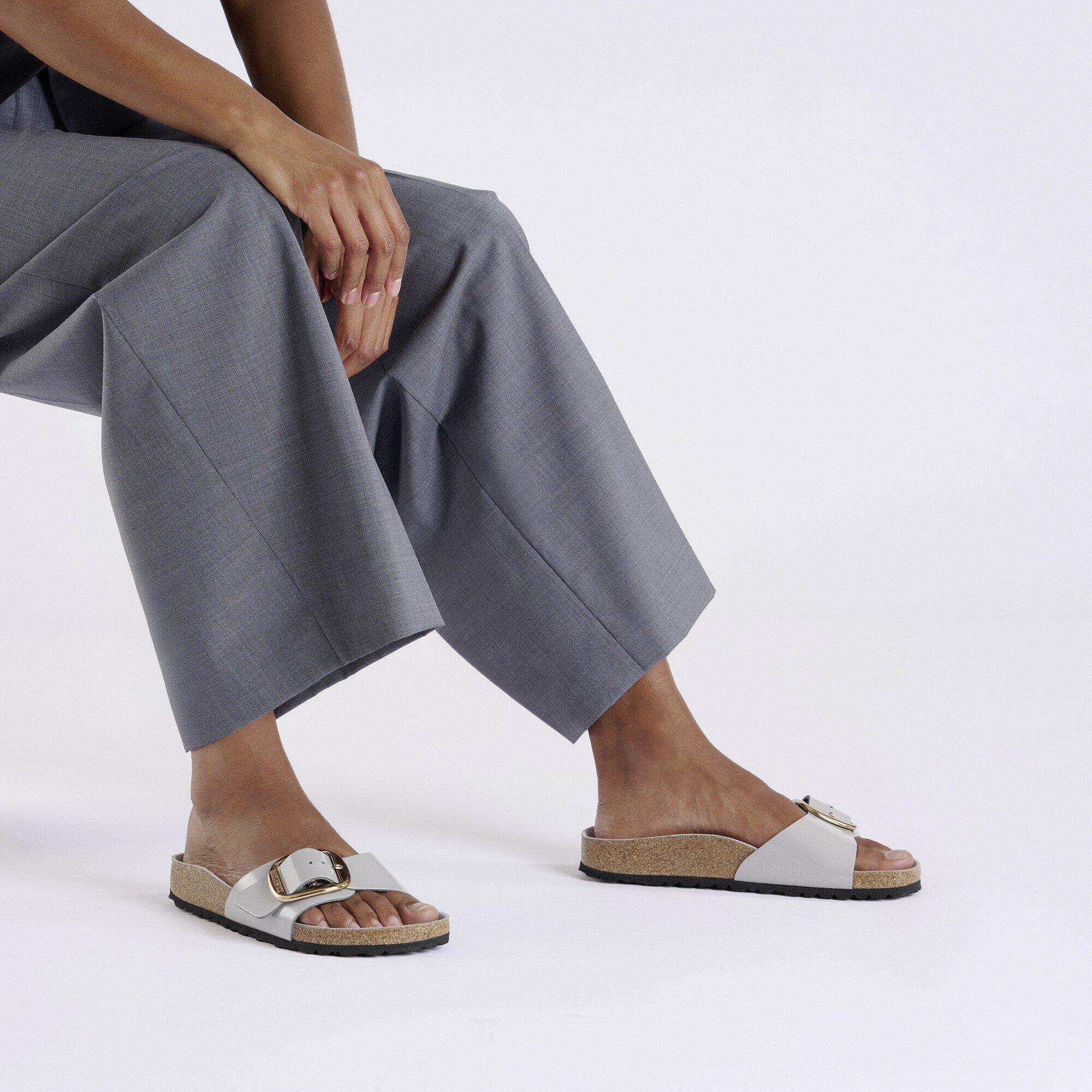 Madrid Big Buckle Natural Leather Patent Product Image