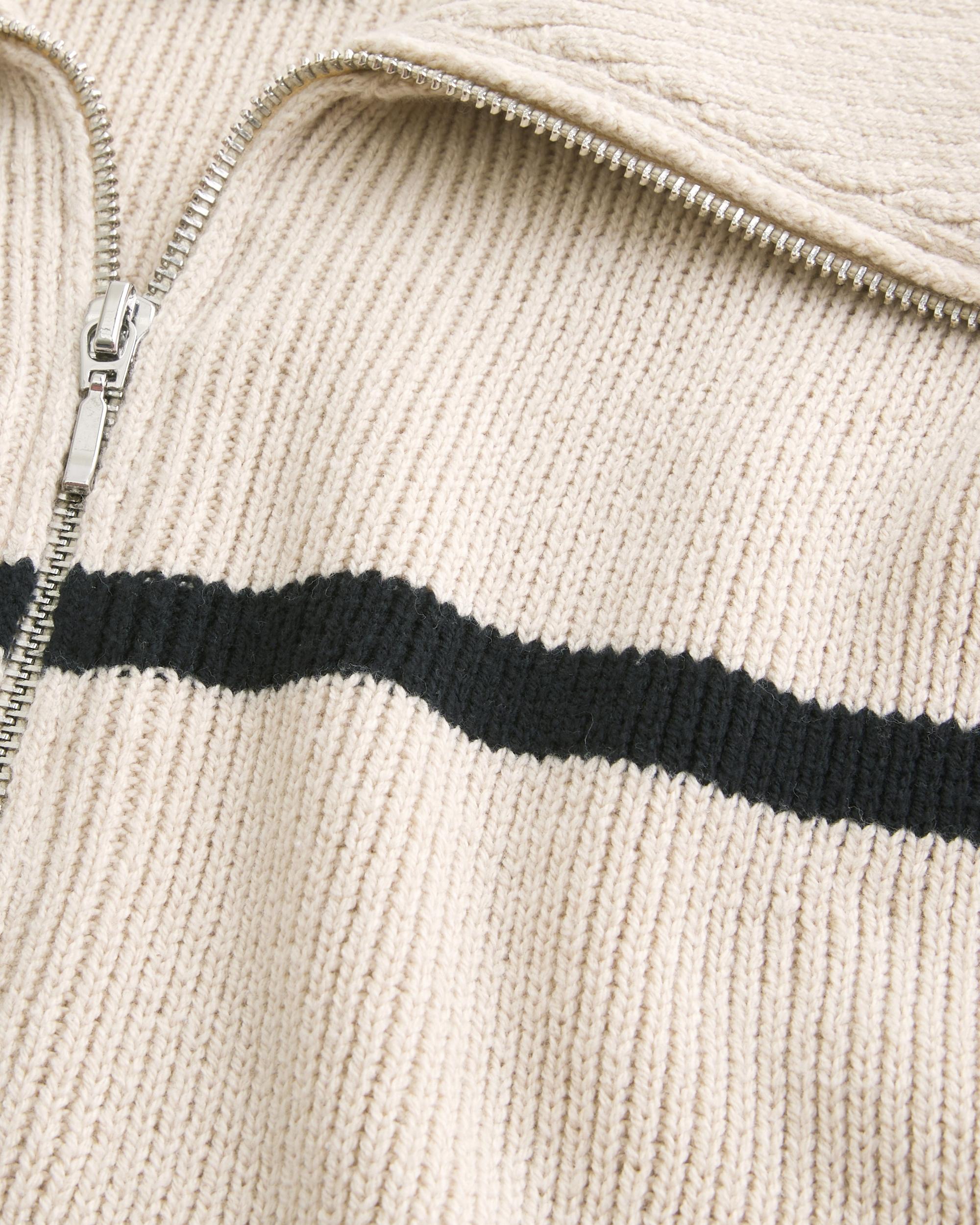 Oversized Half-Zip Sweater Product Image