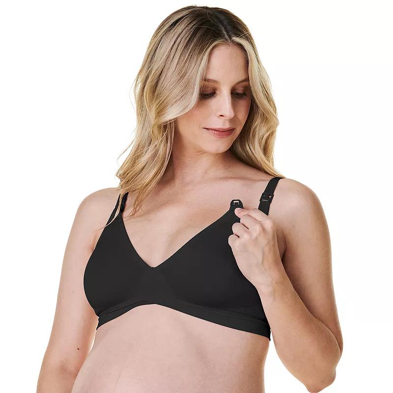 Women's Bravado Designs V-Neck Maternity & Nursing Bra 11046BA,  Product Image