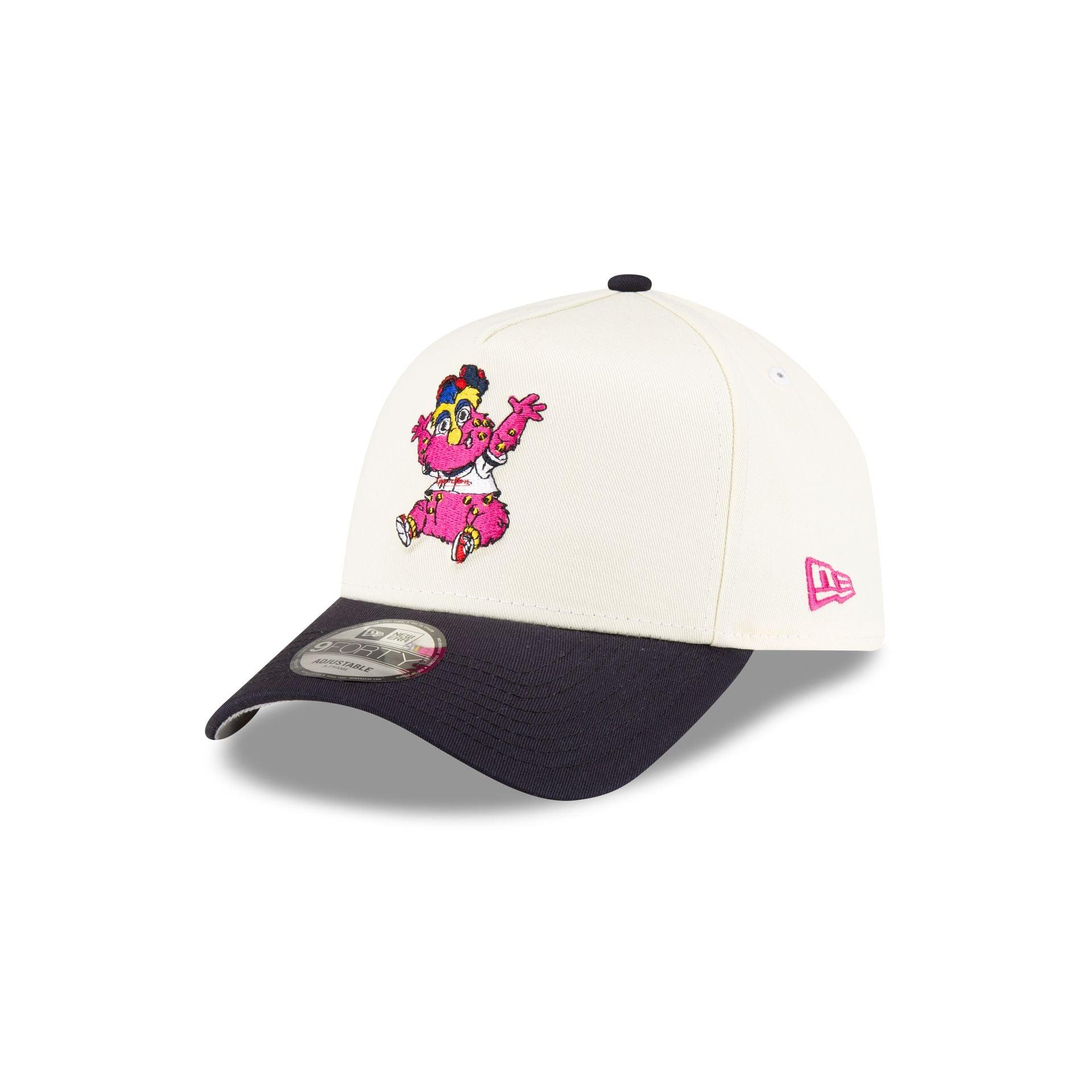Cleveland Guardians Mini Mascot 9FORTY A-Frame Snapback Hat Male Product Image