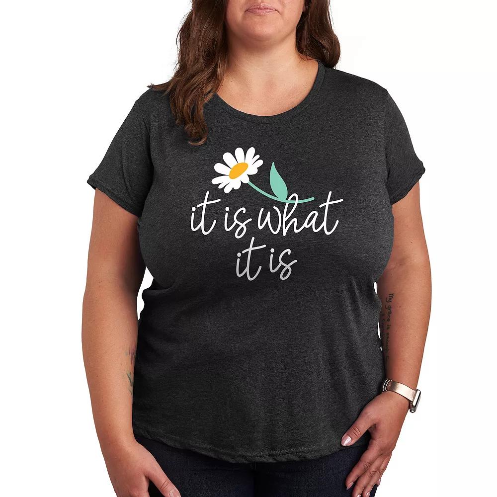 Women's It Is What It Is Graphic Tee, Girl's,  Product Image