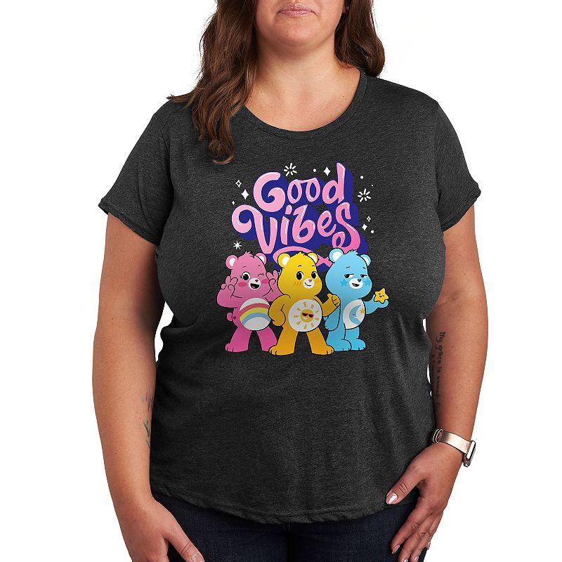 Plus Care Bears Vibes Graphic Tee, Women's,  Product Image