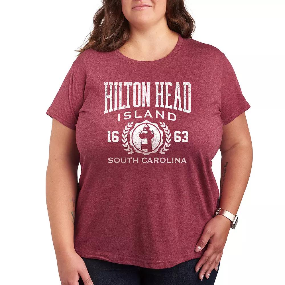 Plus Hilton Head Island Collegiate Graphic Tee, Women's,  Product Image