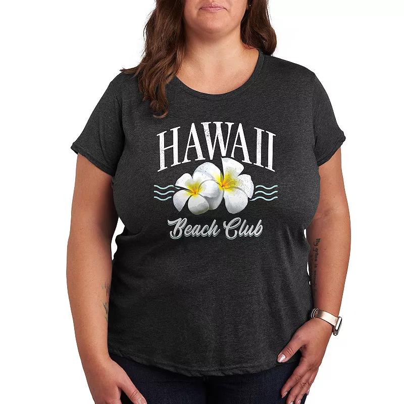 Plus Hawaii Beach Club Graphic Tee, Women's,  Product Image