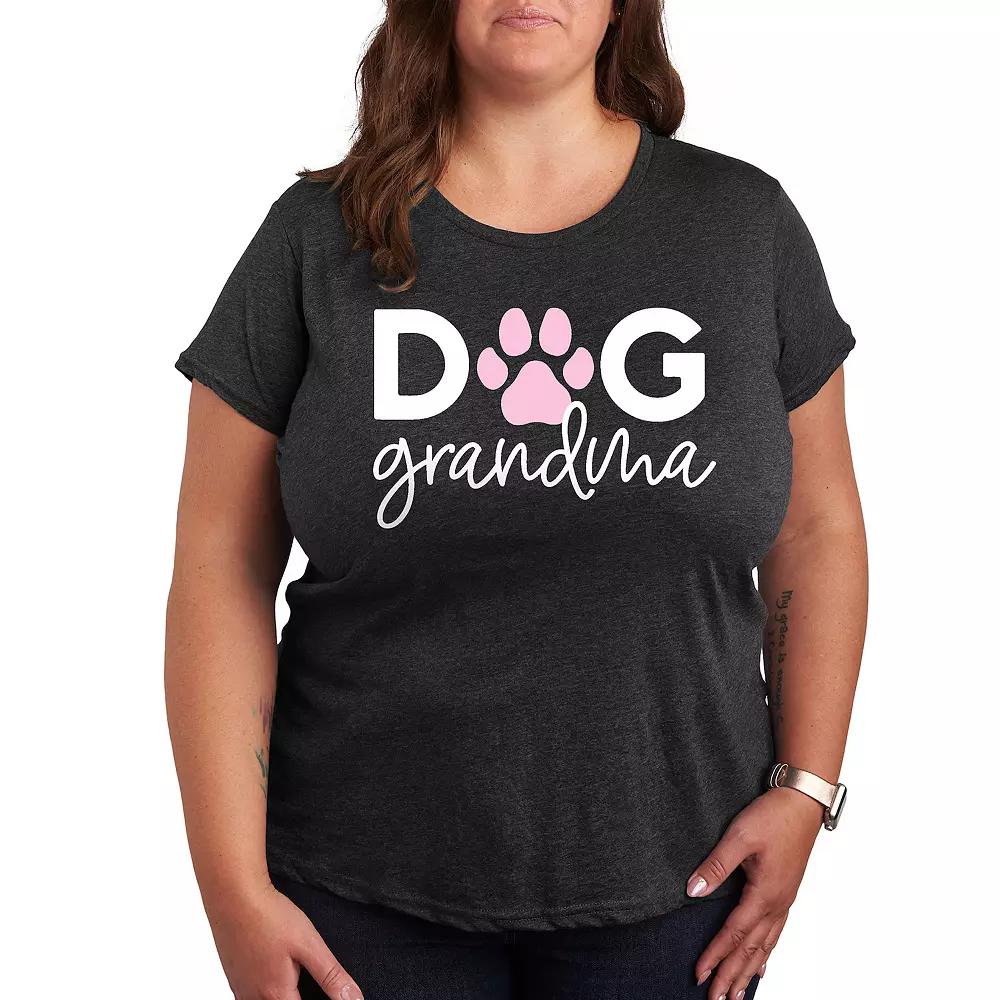 Plus Dog Grandma Graphic Tee, Women's,  Product Image
