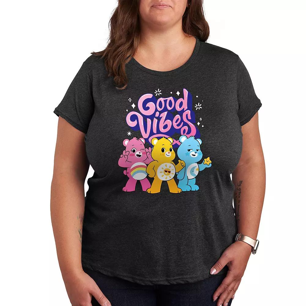 Plus Care Bears Vibes Graphic Tee, Women's,  Product Image