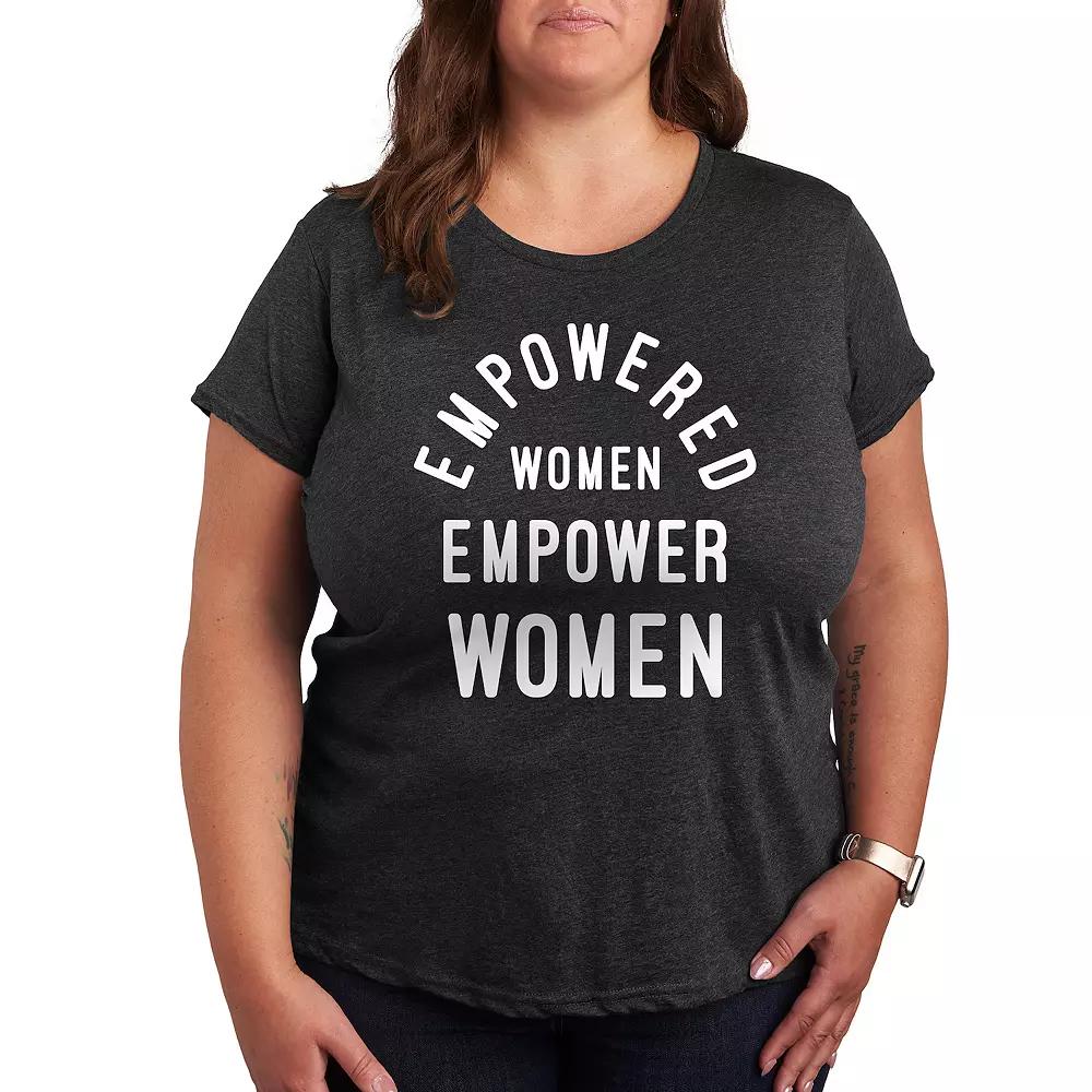 Plus Empowered Women Graphic Tee, Women's,  Product Image
