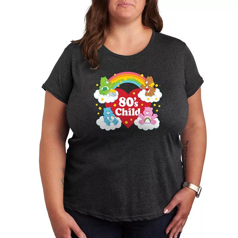 Plus Care Bears 80's Child Graphic Tee, Women's,  Product Image