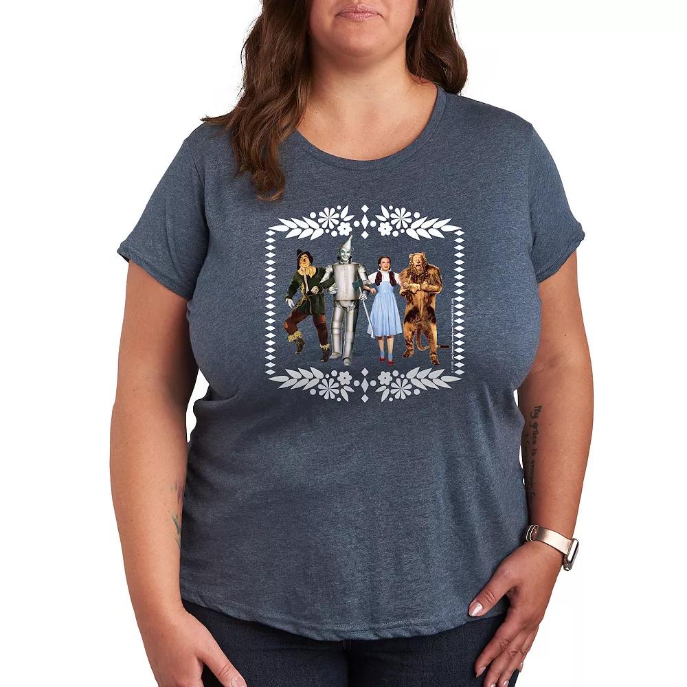 Plus Wizard of Oz Group Graphic Tee, Women's,  Product Image