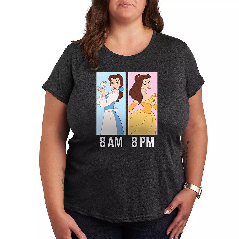 Disney Princess Belle Plus AM to PM Graphic Tee, Women's,  Product Image