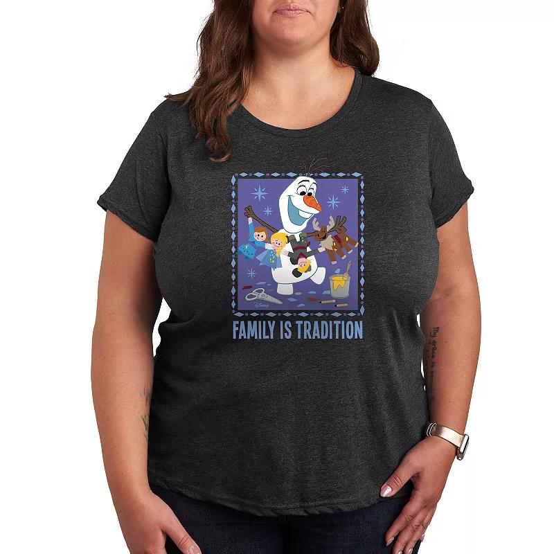 Disney's Frozen 2 Plus Tradition Graphic Tee, Women's,  Product Image