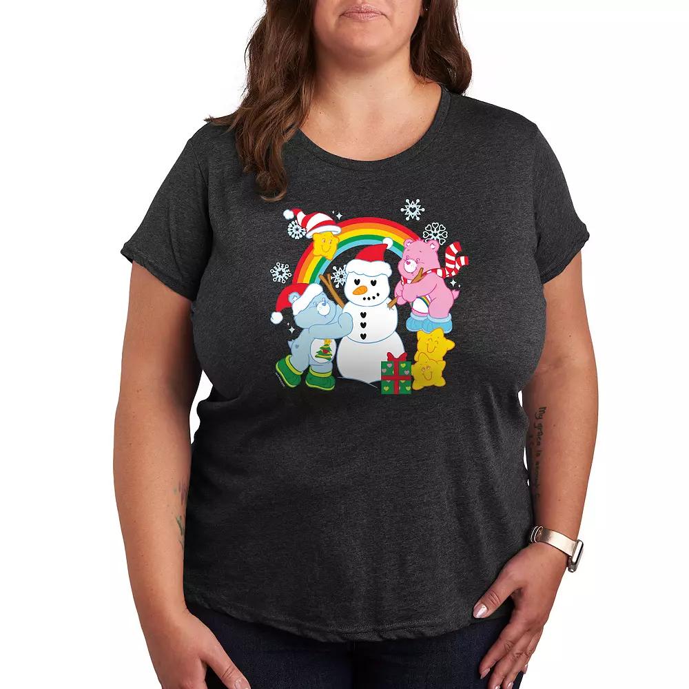 Plus Care Bears Snowman Graphic Tee, Women's,  Product Image