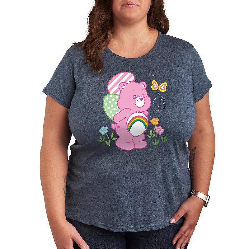 Plus Care Bears Easter Scene Graphic Tee, Women's,  Product Image