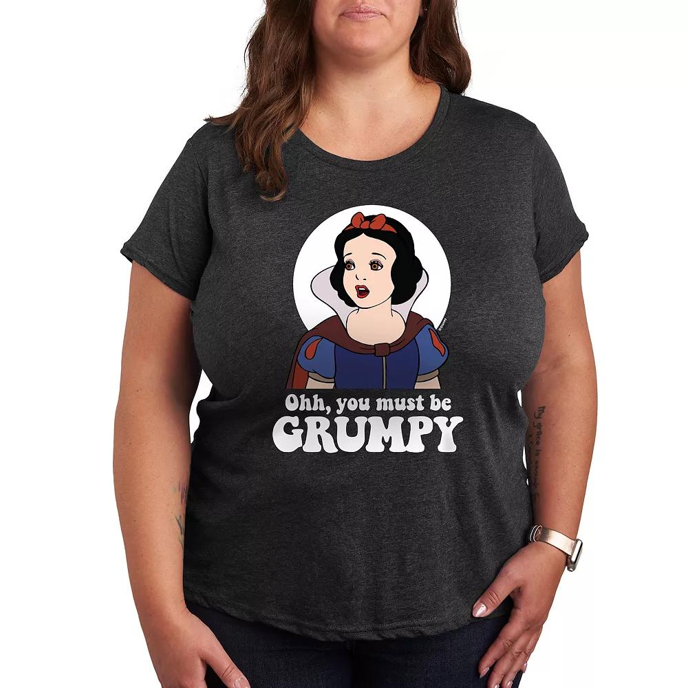 Disney Princess Snow White Plus Must Be Grumpy Graphic Tee, Women's,  Product Image