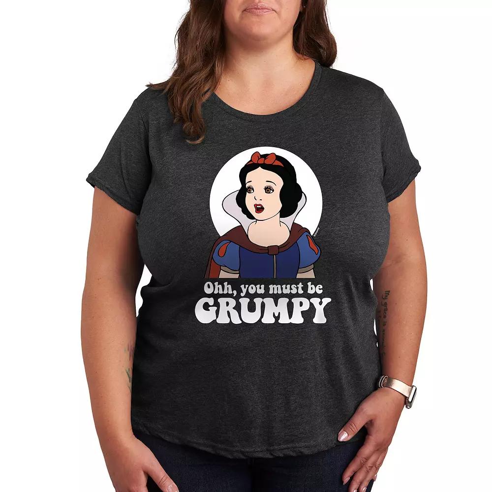 Disney Princess Snow White Plus Must Be Grumpy Graphic Tee, Women's,  Product Image