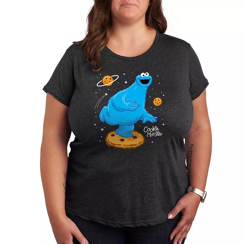 Plus Sesame Street Space Graphic Tee, Women's,  Product Image