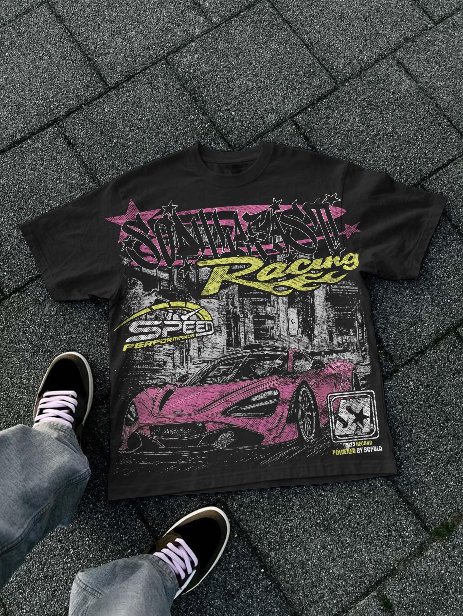 Sopula The Real Wise Vintage Graphic Cotton Hoodie Product Image