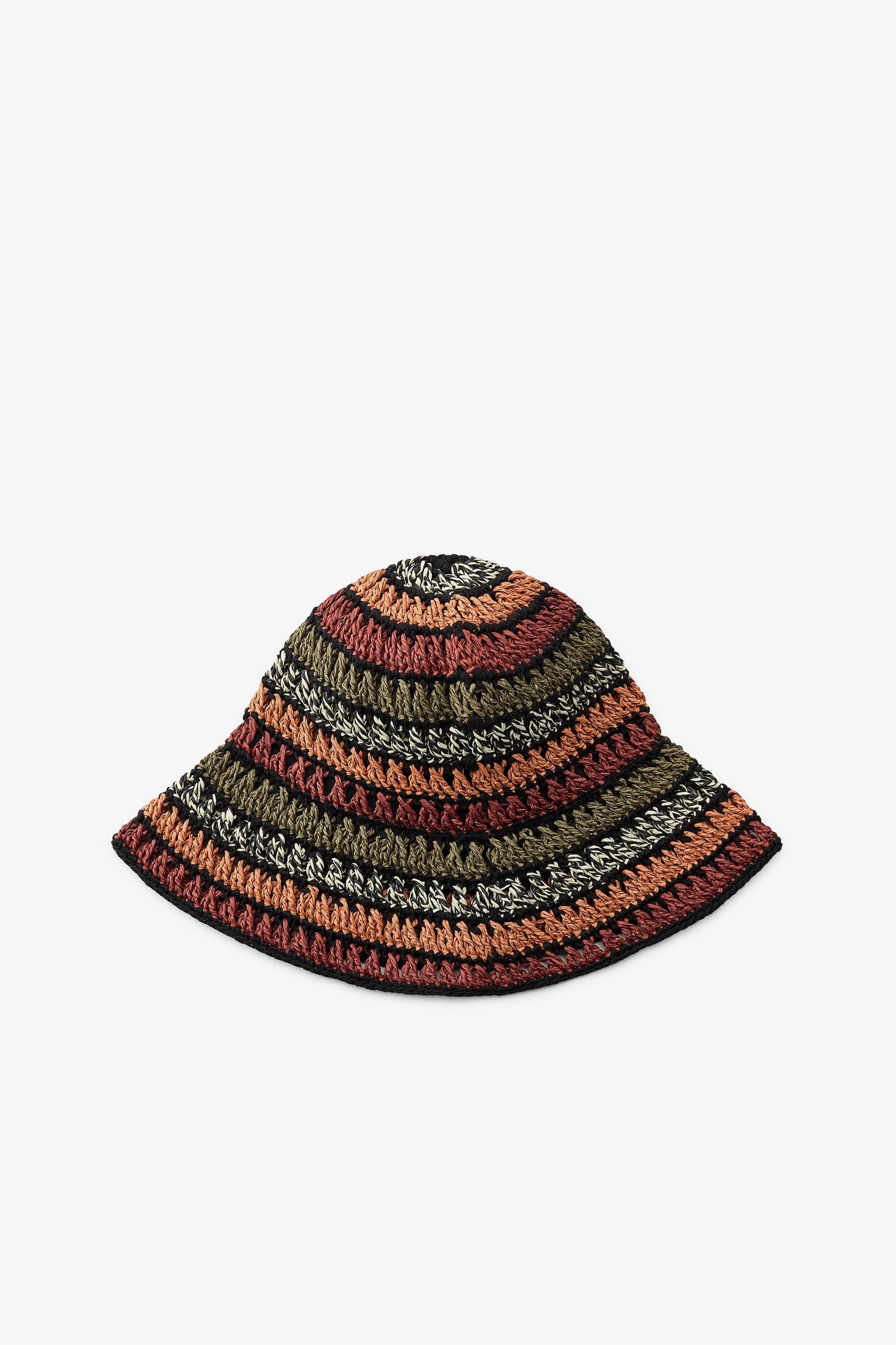 MIXED BRAIDED BUCKET HAT Product Image