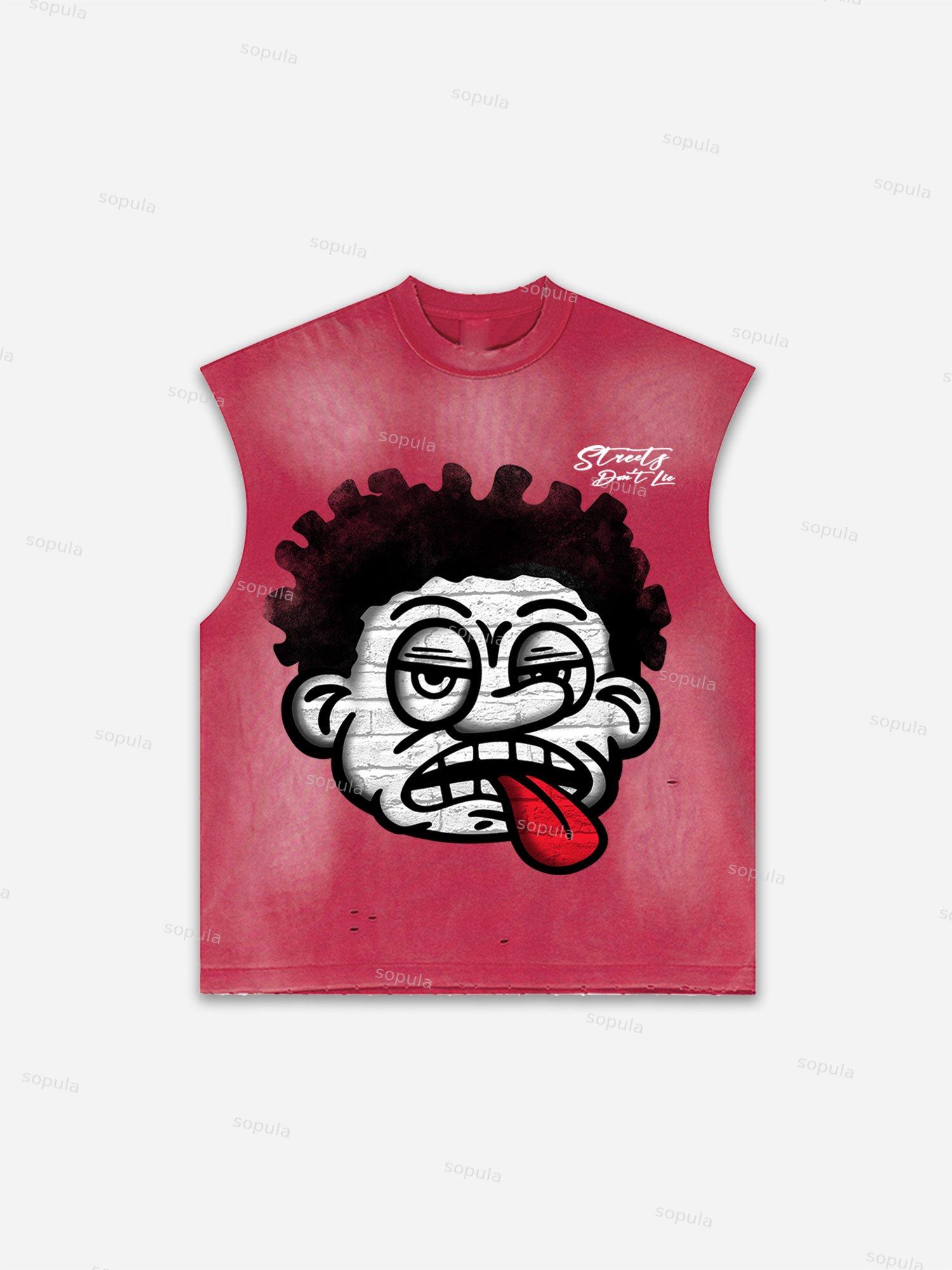 Men's Washed Fly By Choice Graphic Tank Top Product Image