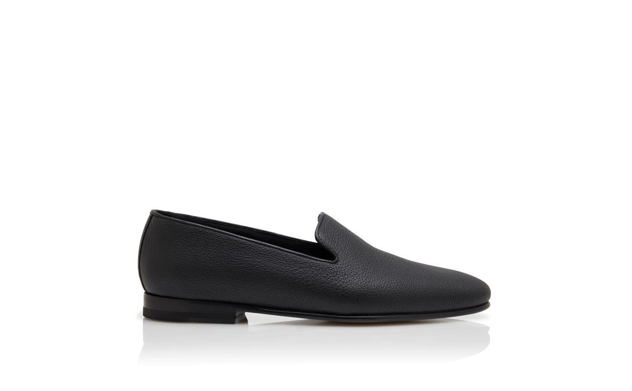 MARIO Dark Brown Calf Leather Loafers Product Image