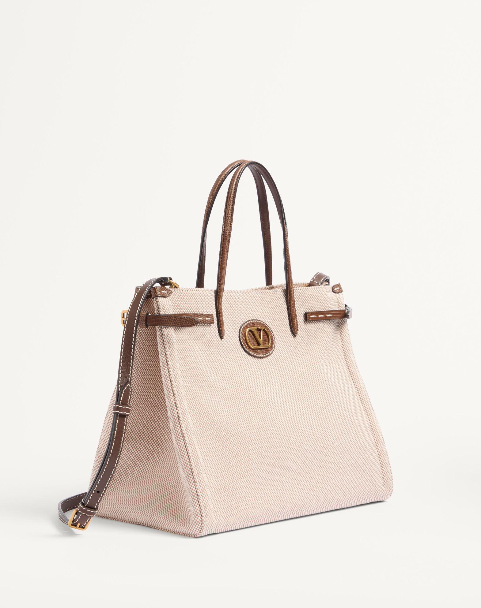 Valentino Garavani Antibes Medium Canvas Shopping Bag Product Image