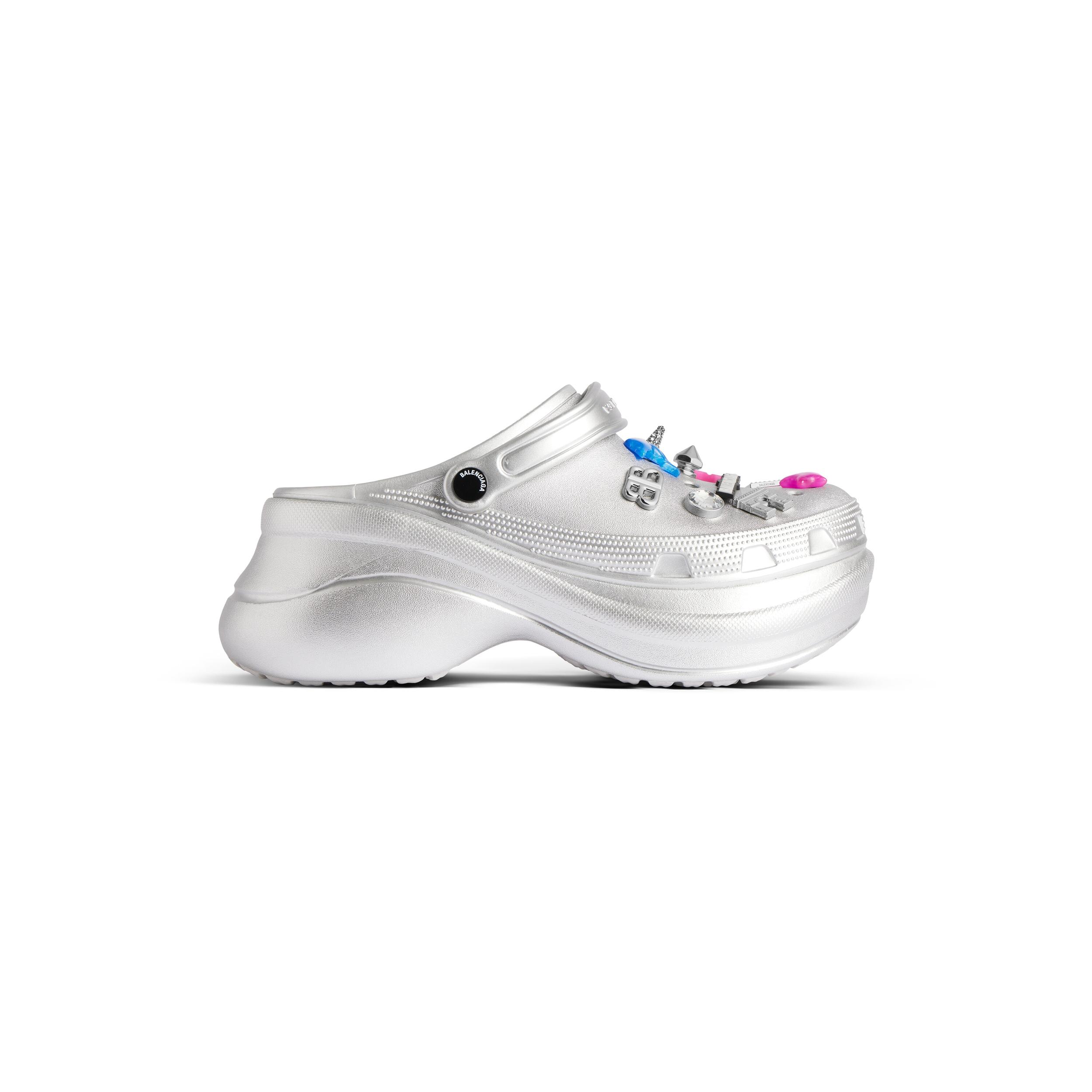 Women's Crocs™ Mule Jibbitz™ in Silver Product Image