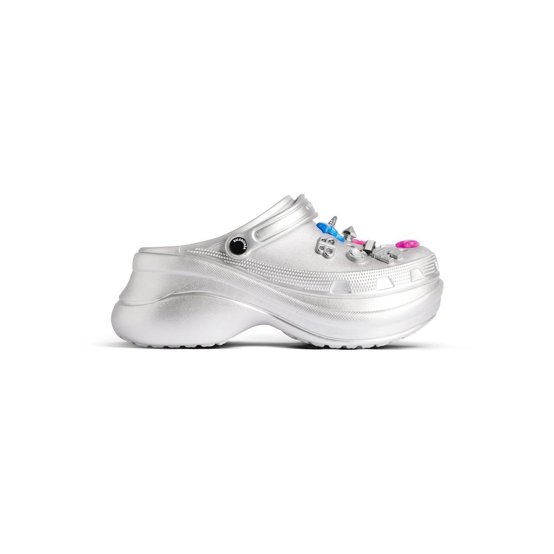 Women's Crocs™ Mule Jibbitz™ in Silver Product Image