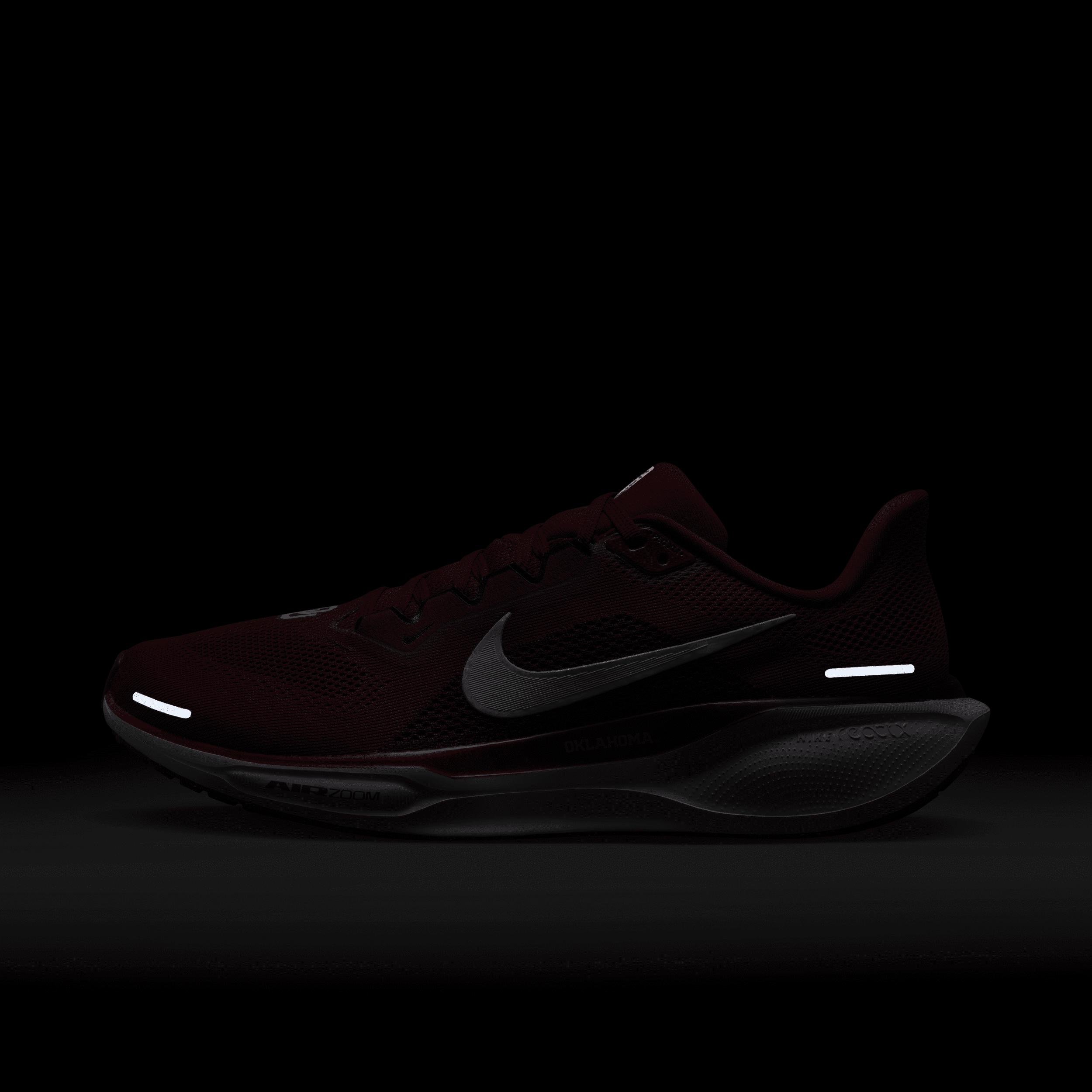 Oklahoma Pegasus 41 Men's Nike College Road Running Shoes Product Image