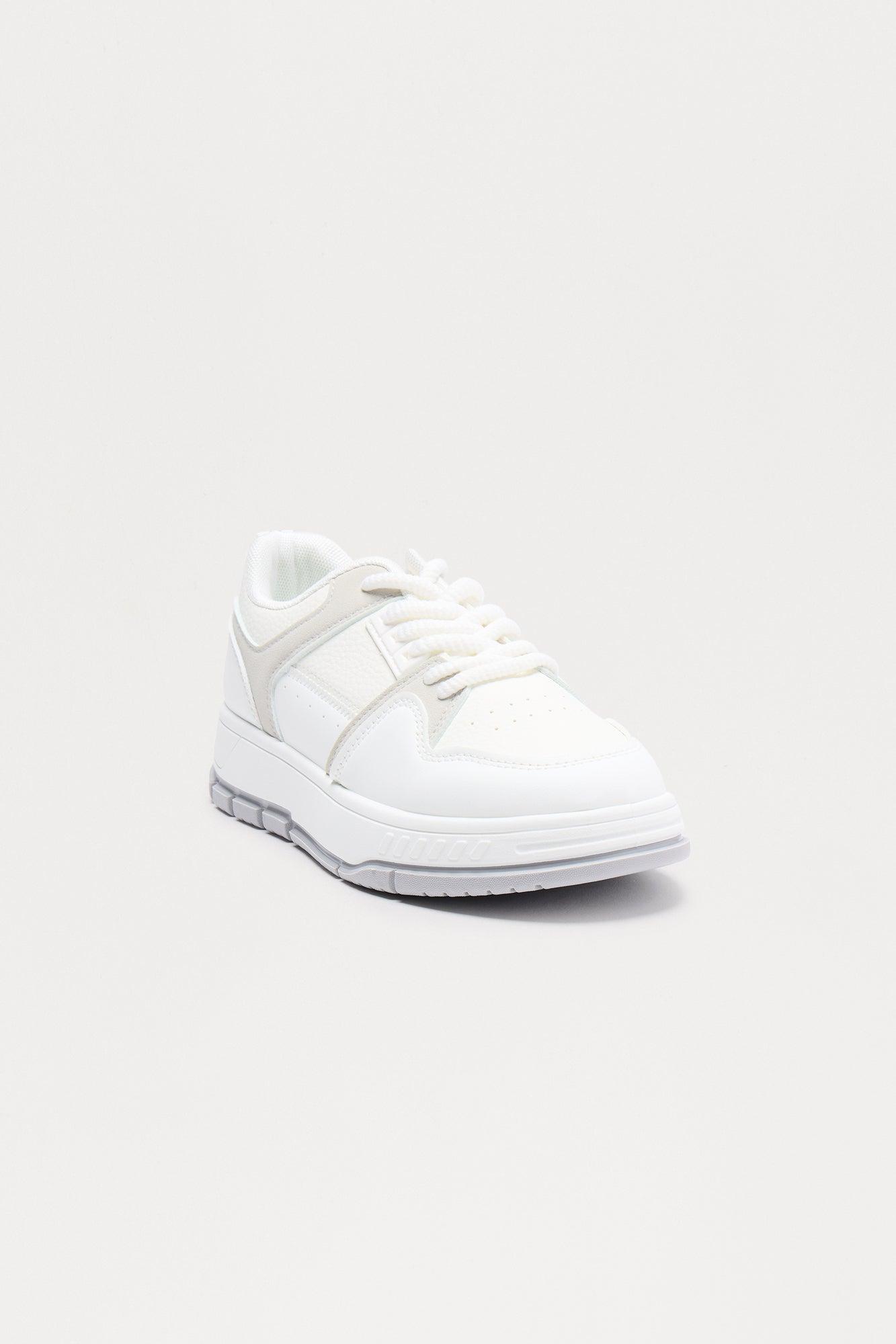 Kingston Platform Sneakers - Grey/combo Product Image