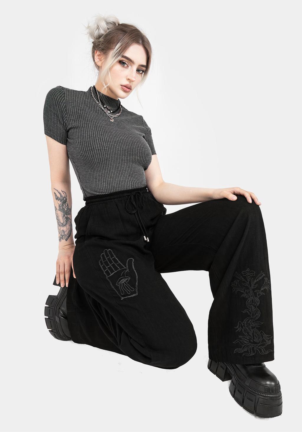 Gazania Wide Leg Trousers Product Image