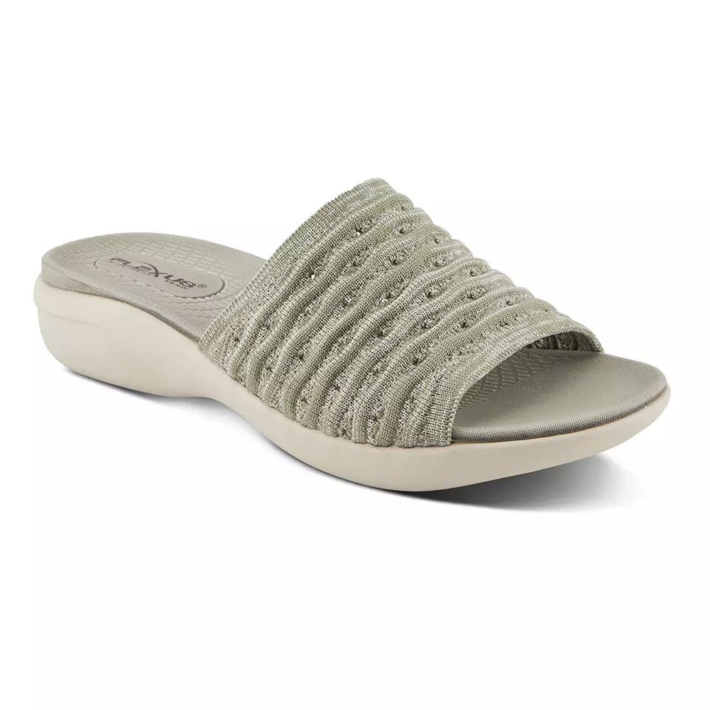 Flexus by Spring Step Deondre Women's Slide Sandals, Size: 36, Sage Green Product Image