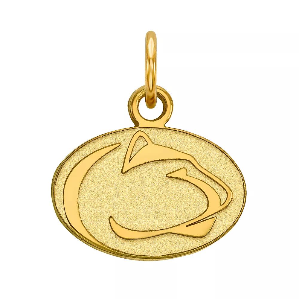 LogoArt 14K Gold Over Silver Penn State Nittany Lions Pendant, Women's, Size: 15 mm, 14k Gold Plated Product Image