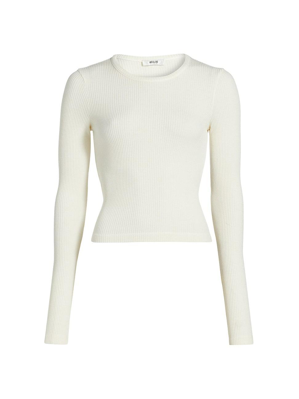 Womens Alma Shrunken Sweater Product Image