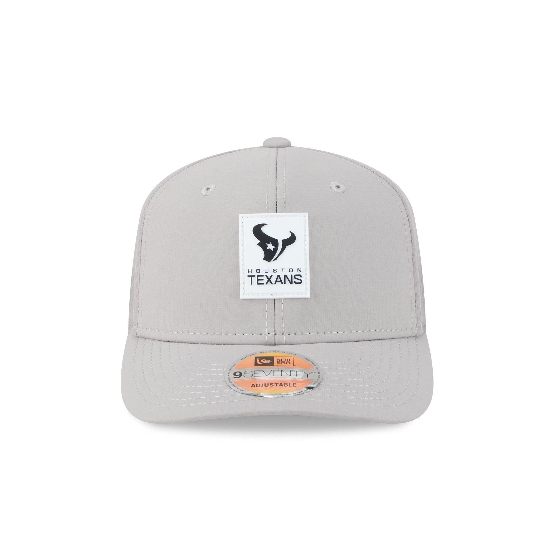 Houston Texans 2025 Sideline Hot Weather Gray 9SEVENTY Trucker Hat Male Product Image