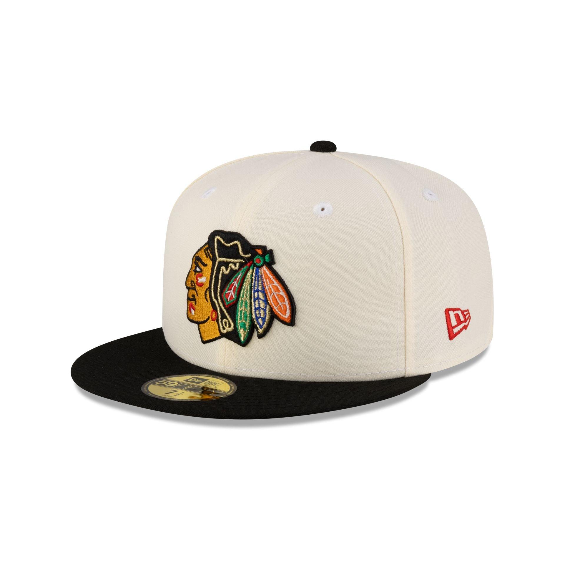 Just Caps Stanley Cup Champions Chicago Blackhawks 59FIFTY Fitted Hat Male Product Image