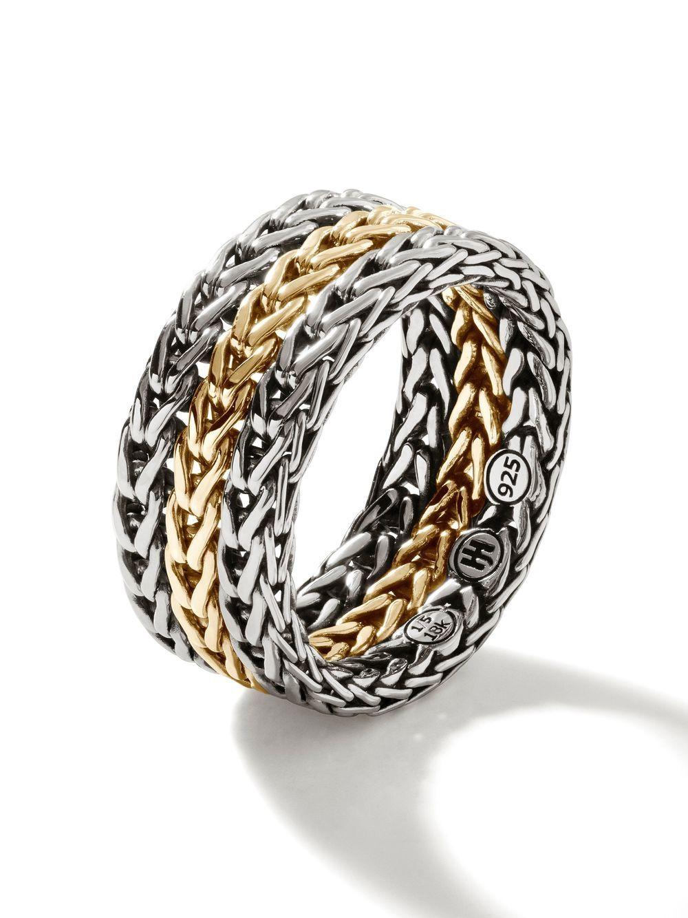 18kt yellow gold Classic Chain ring Product Image