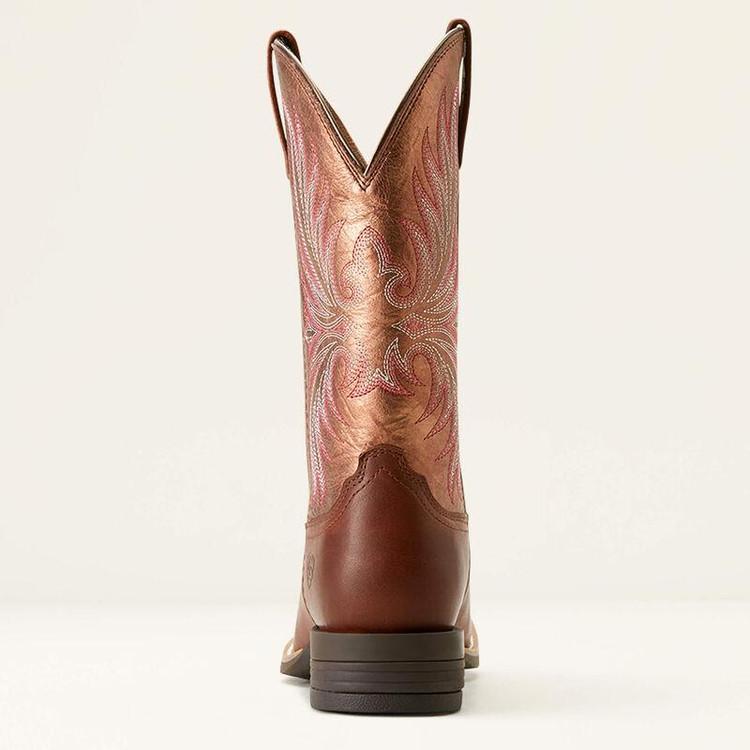 SALE Ariat® Ladies' Sienna Saddle/Copper Ranahan Round Toe Boots Product Image