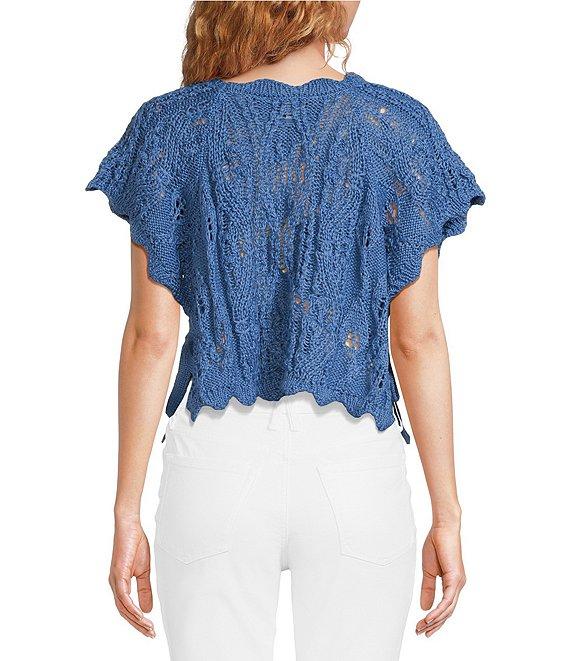 Anna & Ava Crochet Poncho Product Image