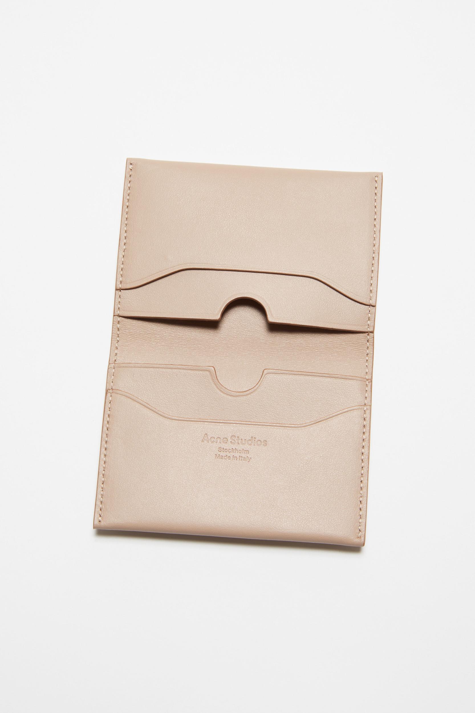 Folded leather wallet Product Image