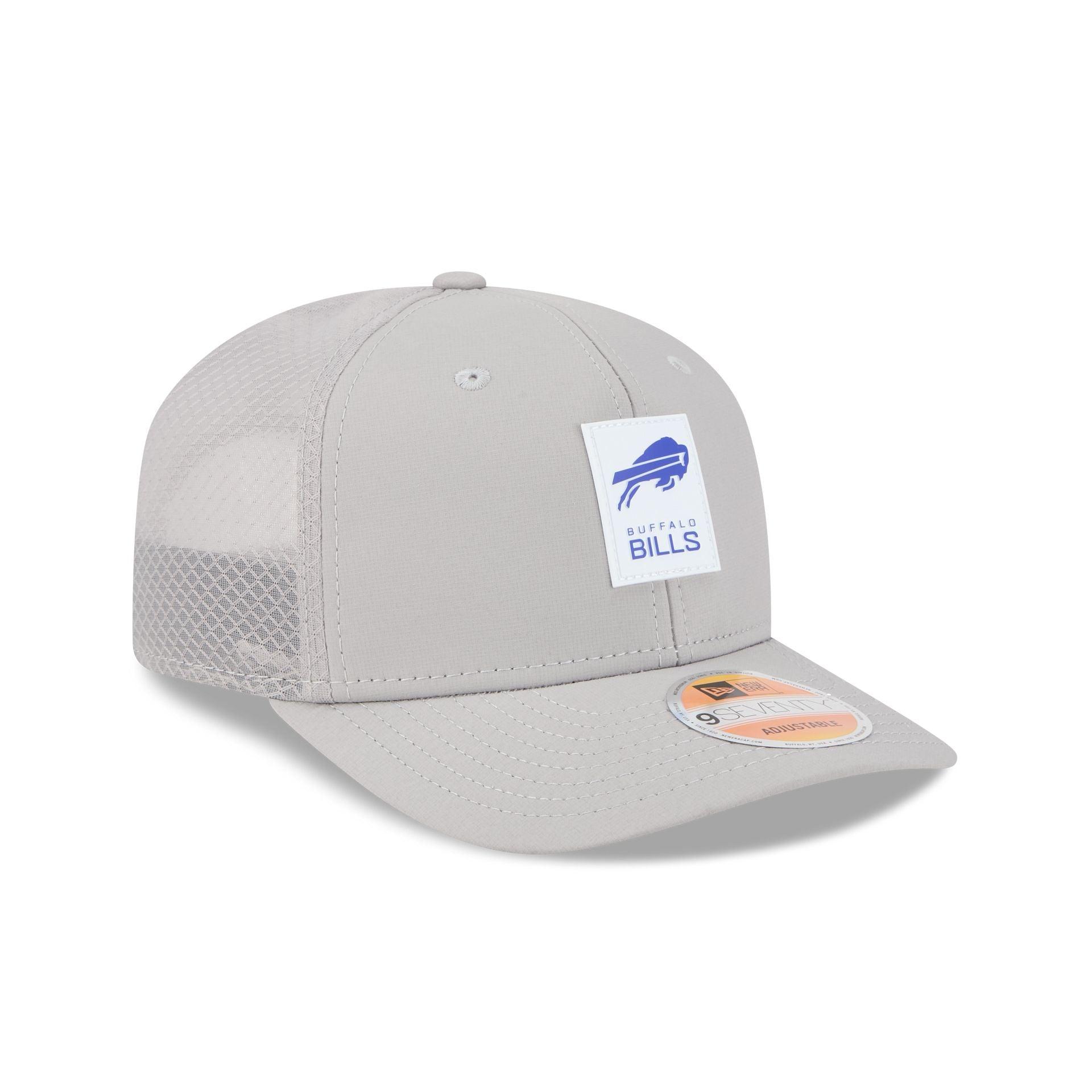 Buffalo Bills 2025 Sideline Hot Weather Gray 9SEVENTY Trucker Hat Male Product Image