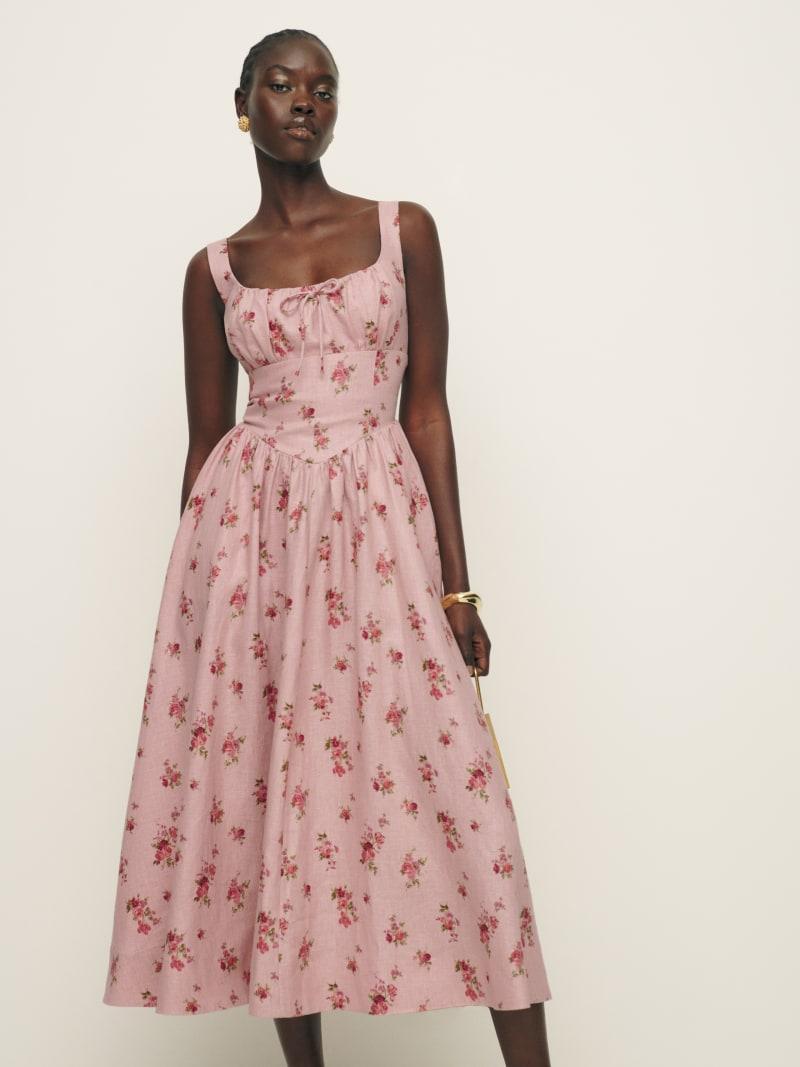 Petites Balia Linen Dress Product Image