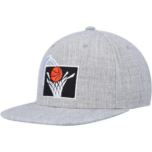 Men's Mitchell & Ness Heather Gray Cleveland Cavaliers Hardwood Classics 2.0 Snapback Hat at Nordstrom,  Product Image